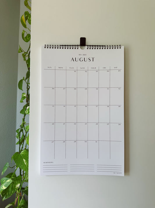 2025 Large Hanging Calendar