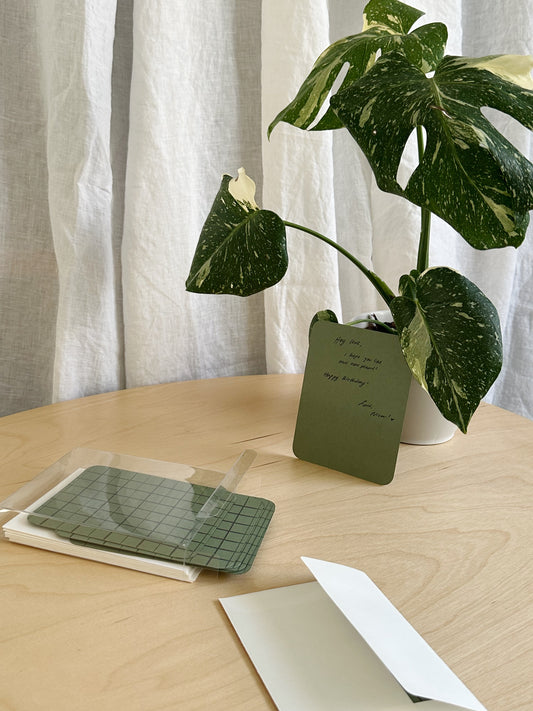 Green Notecards (Set of 8)