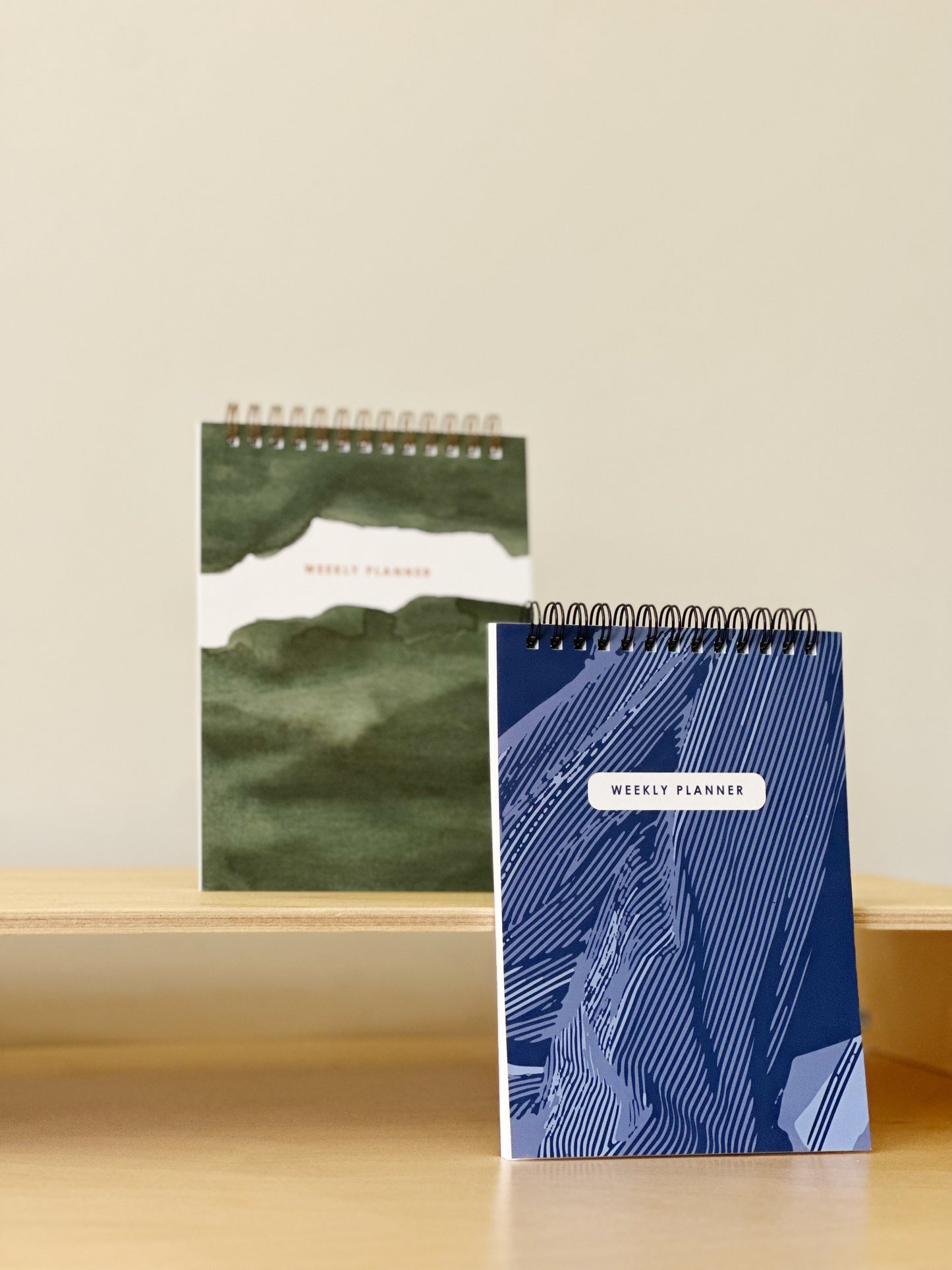 Undated Blue Weekly Planner