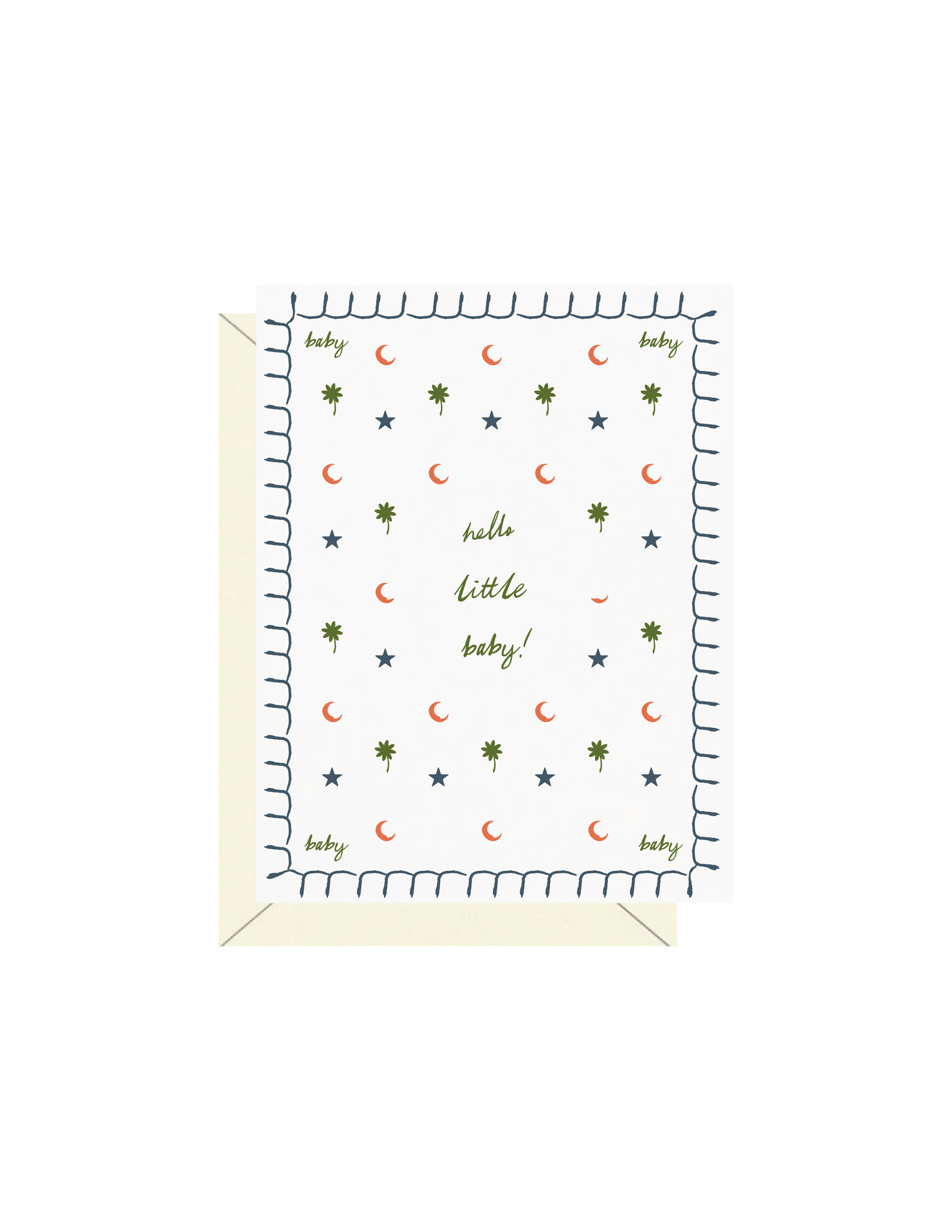 Hello Little Baby / Baby Shower Card