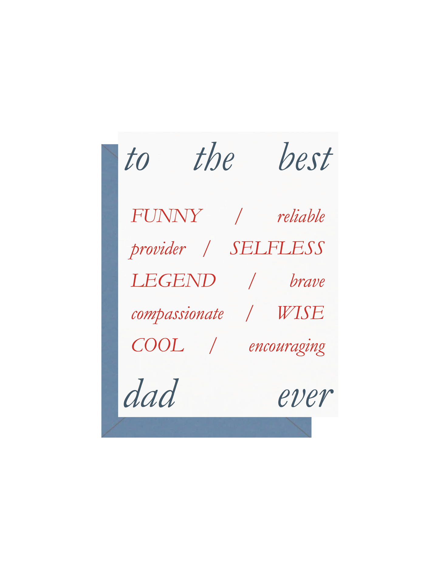 Best Dad Greeting Card