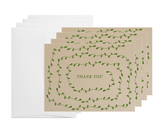 Thank You Notecards (Set of 4)