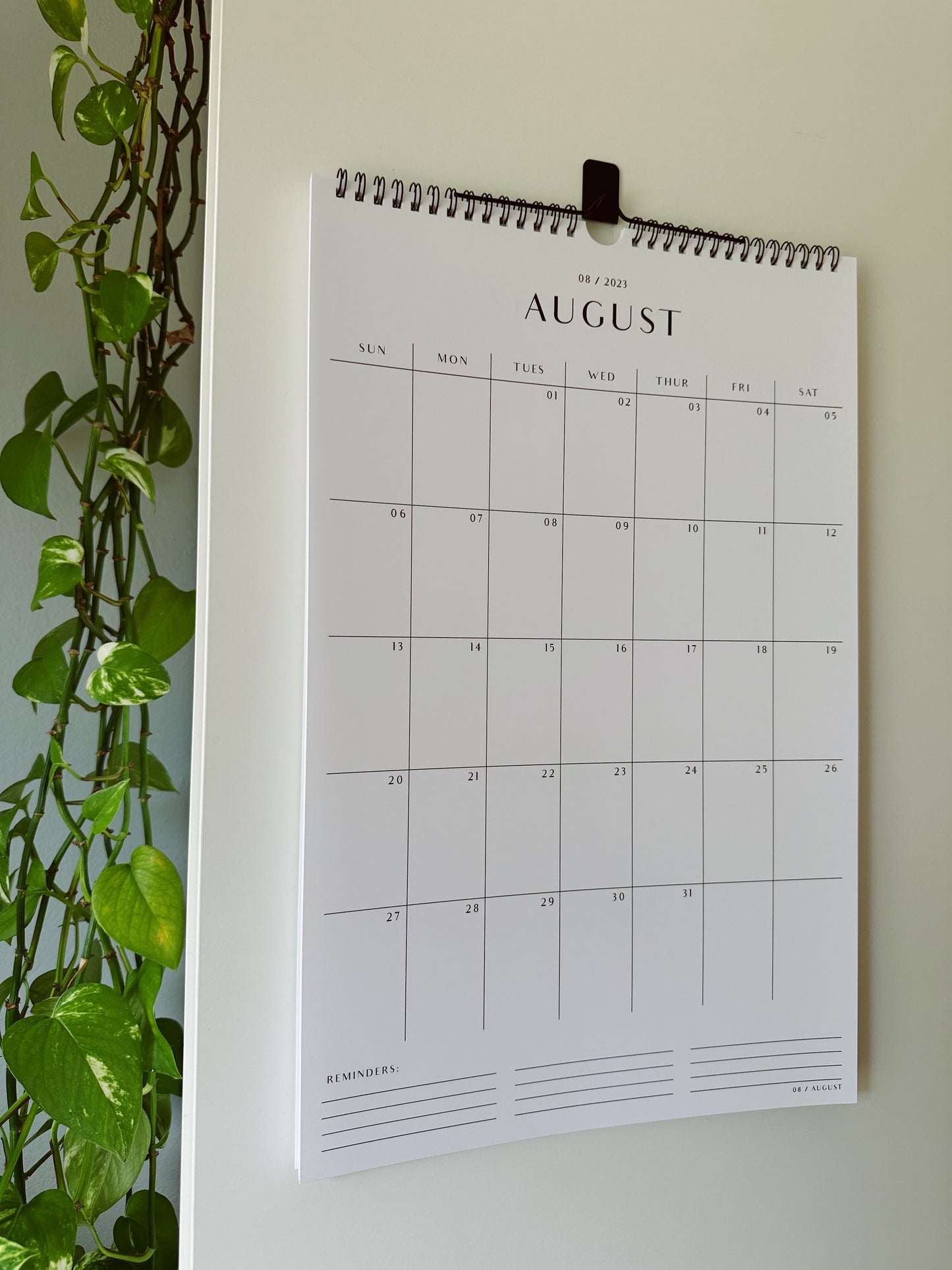 2025 Large Hanging Calendar