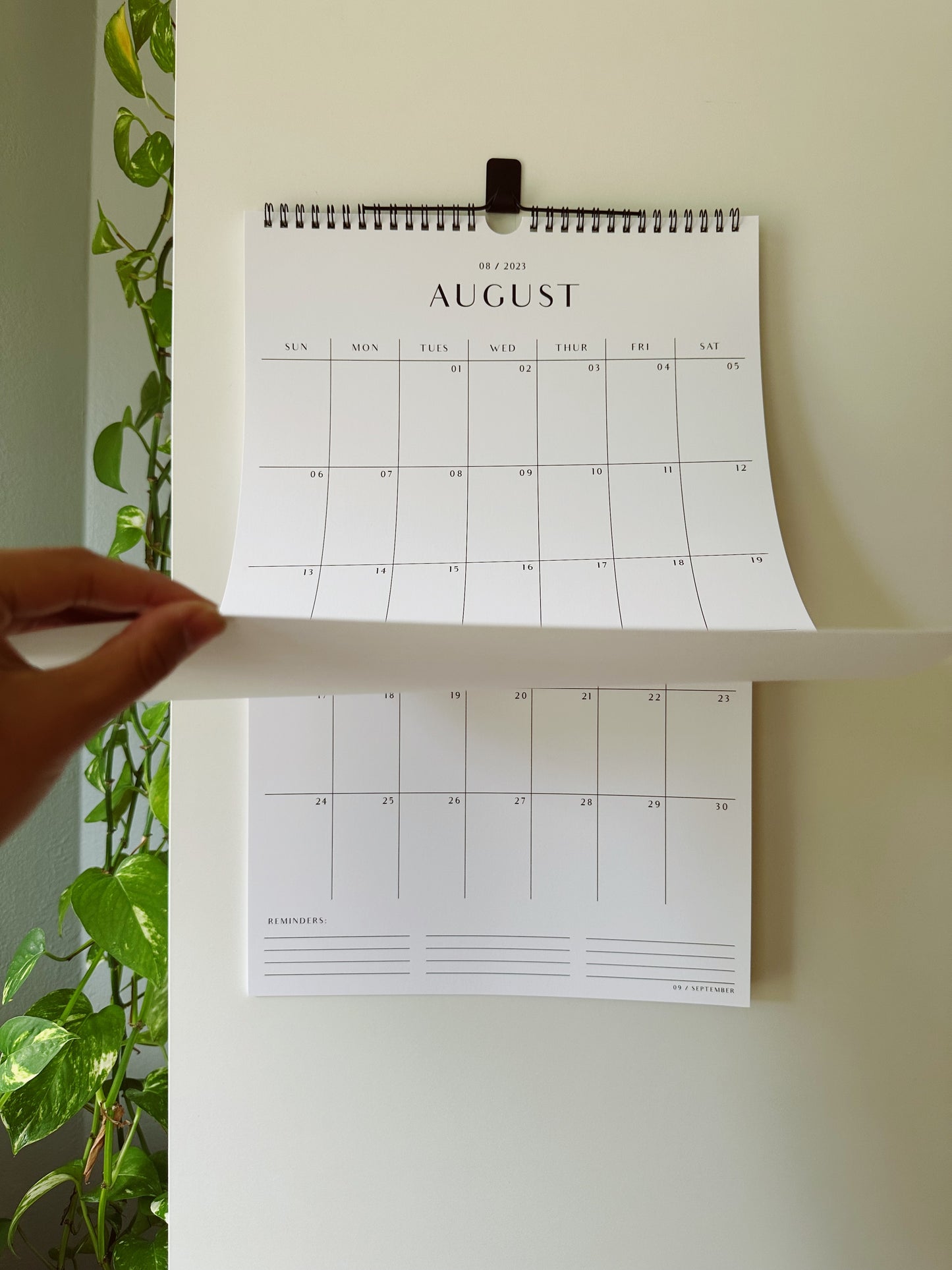 2025 Large Hanging Calendar