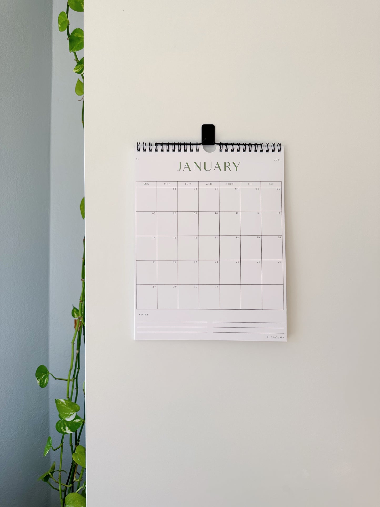 2025 Wall Hanging Calendar