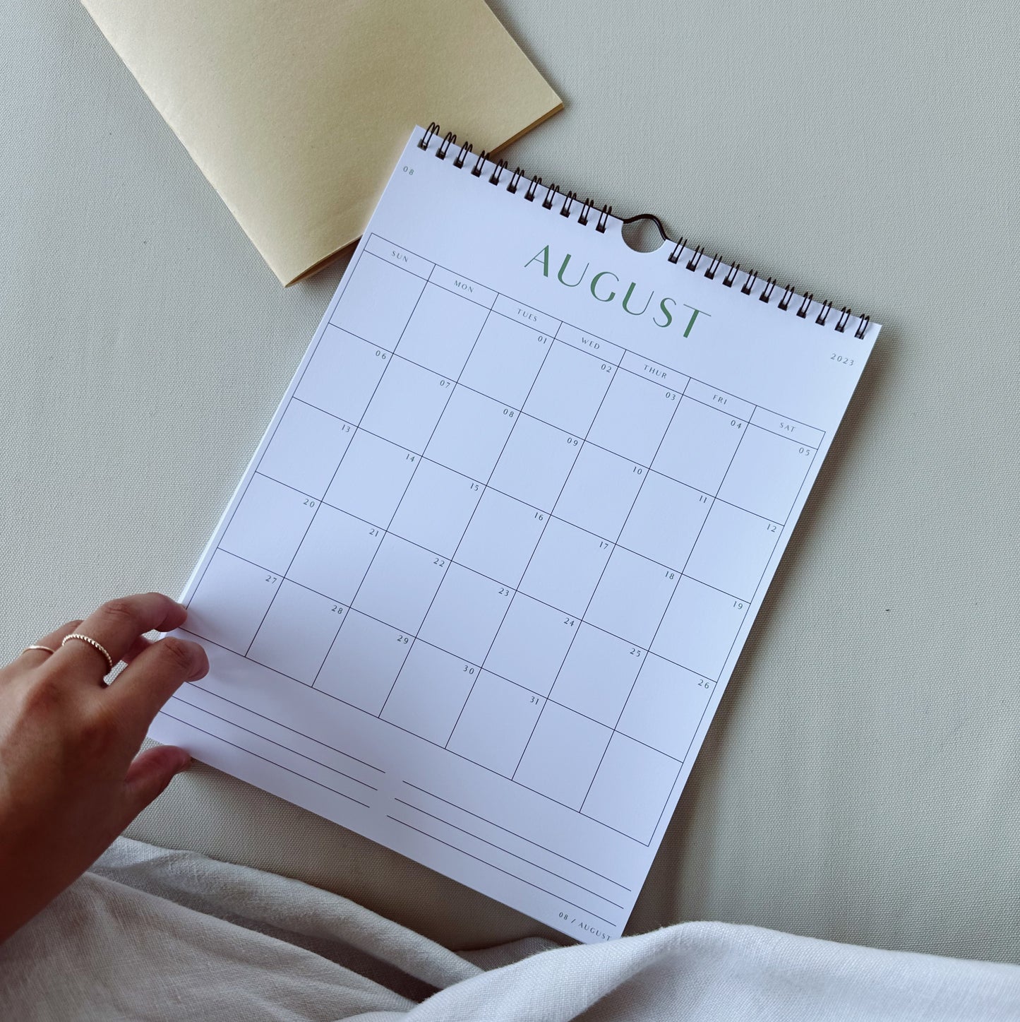 2025 Wall Hanging Calendar