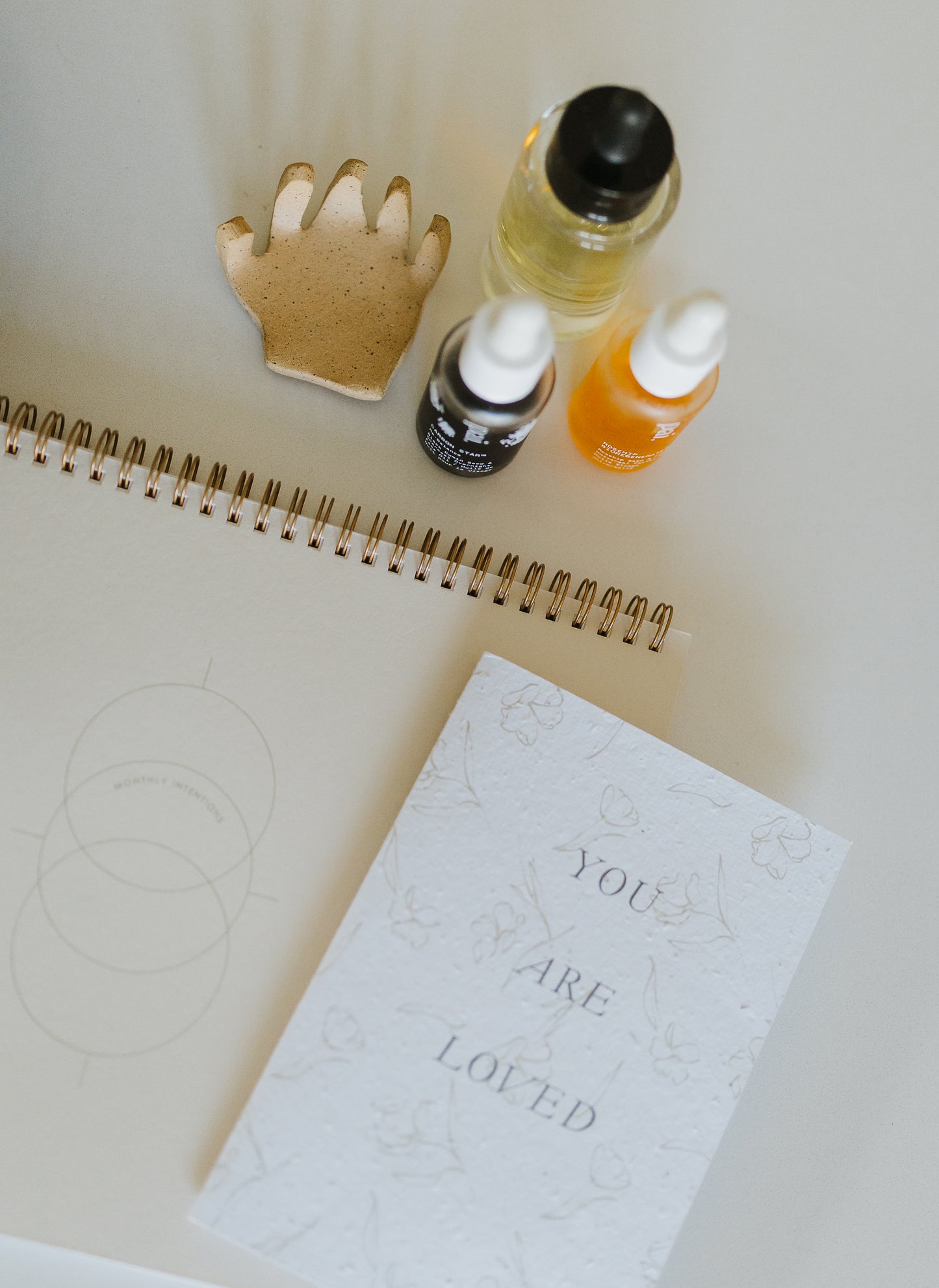 Monthly Intentions Planner - Undated