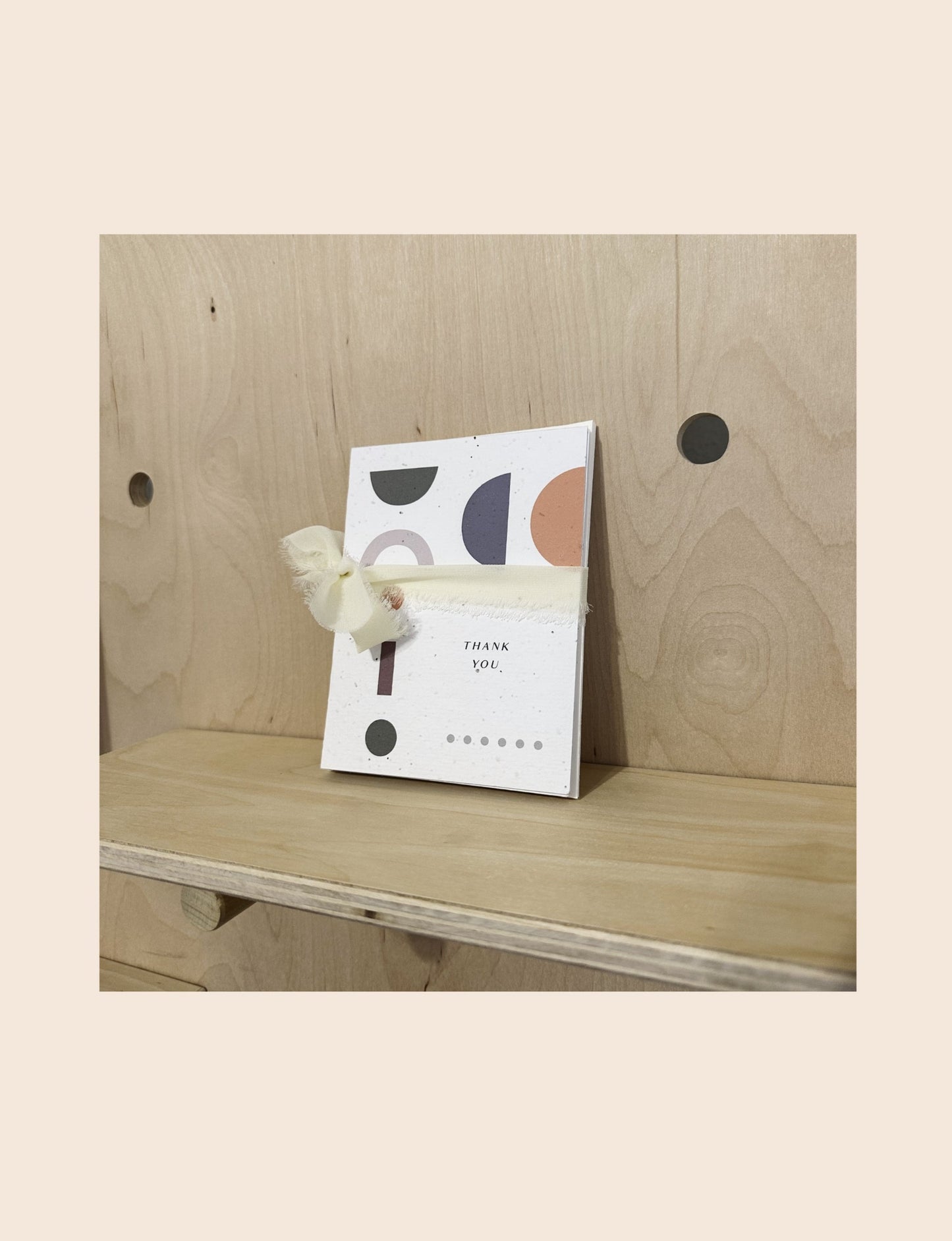Geometric Thank You Cards