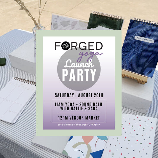 FORGED YOGA LAUNCH (AUGUST 2023)