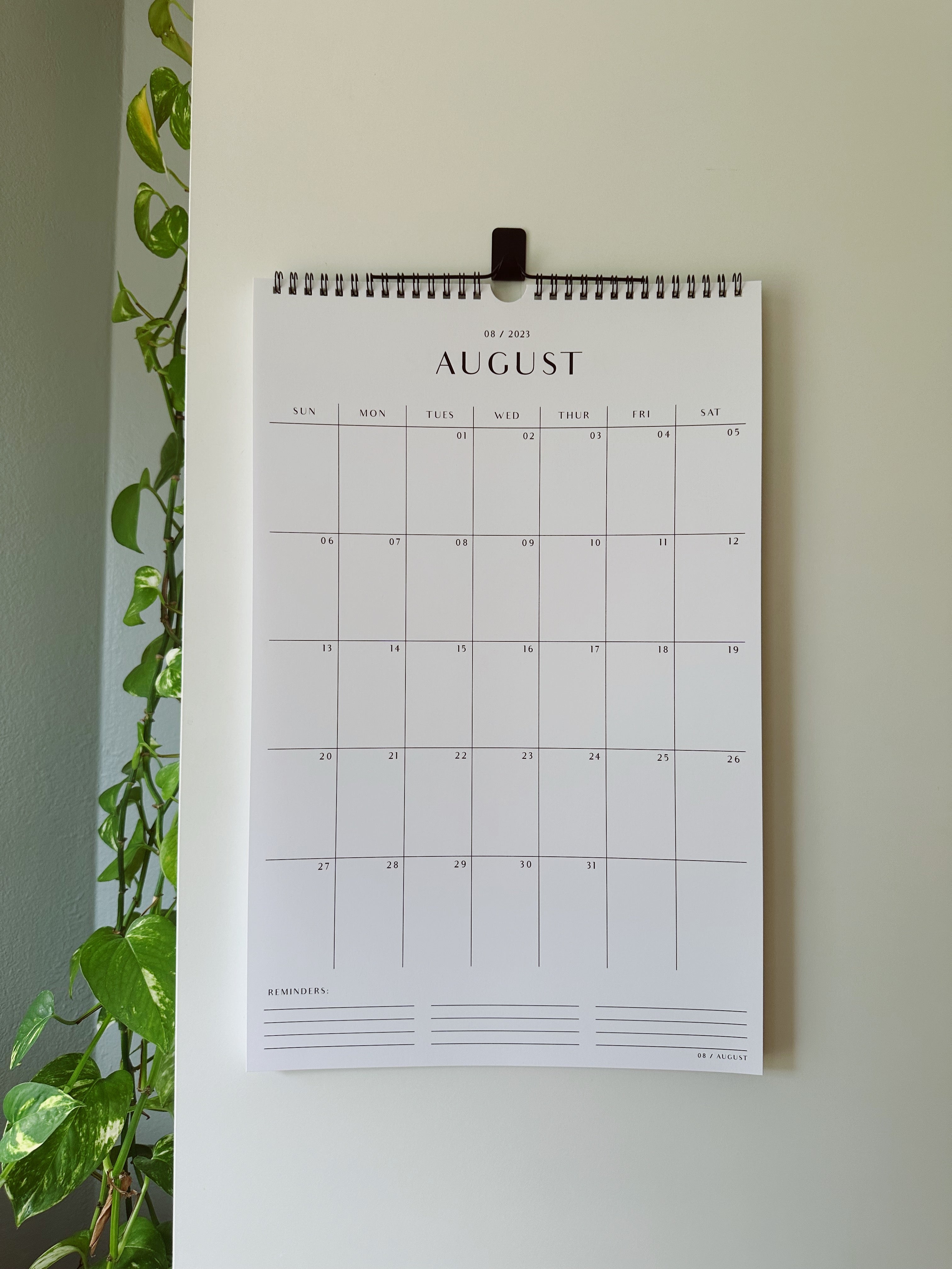 2026-2027 Large Hanging Calendar