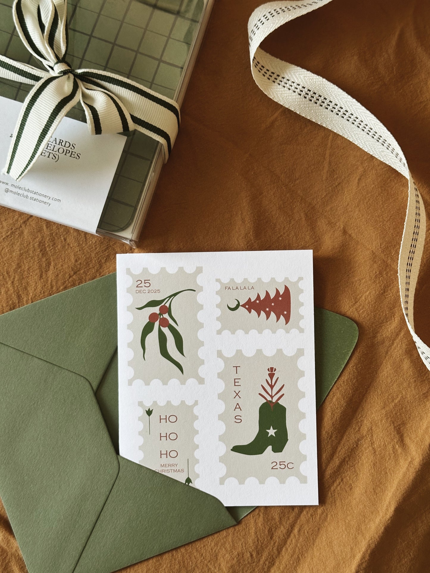 Post Stamp Christmas Card