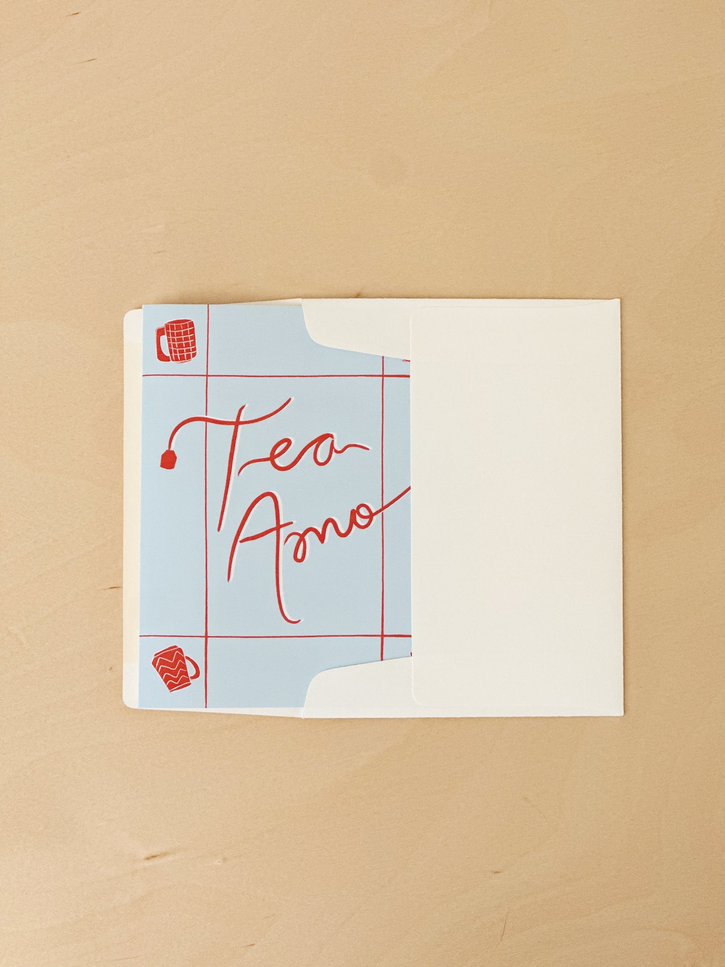 Tea Amo Greeting Card