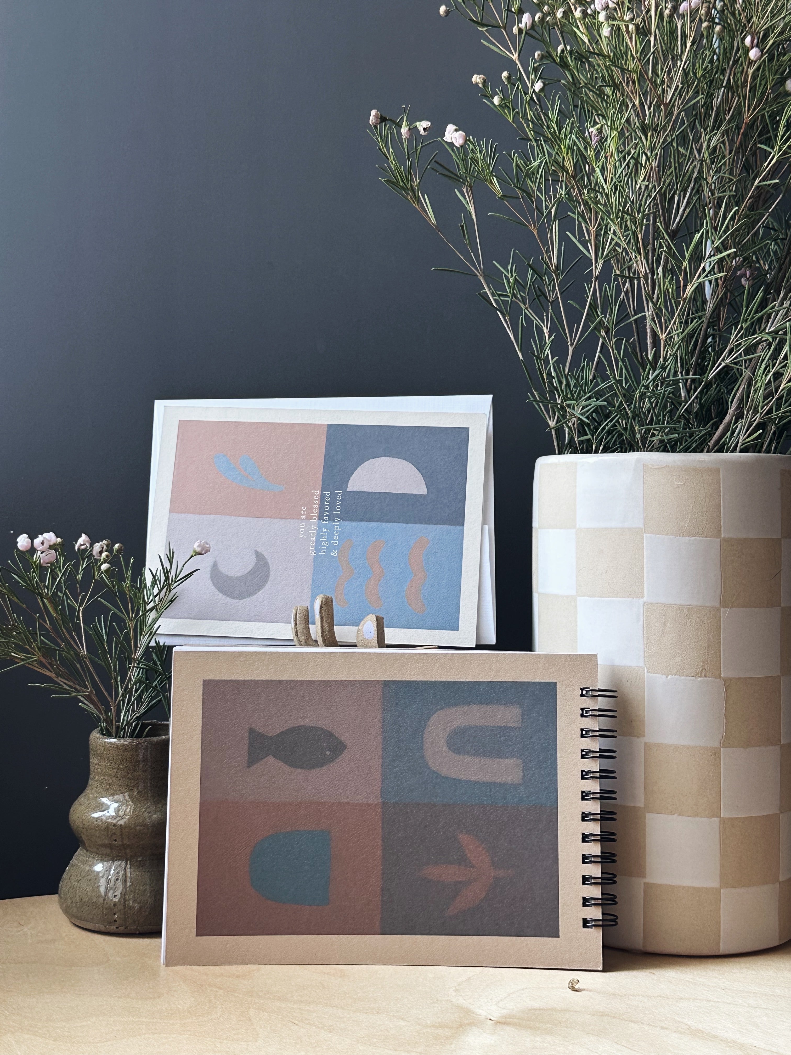 Earthen Marks Notebook (Marielis x Mole Club)