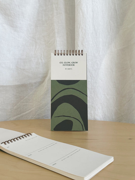 Go, Glow, Grow Notebook