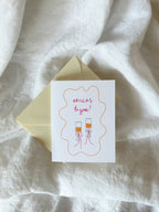Cheers To You Greeting Card