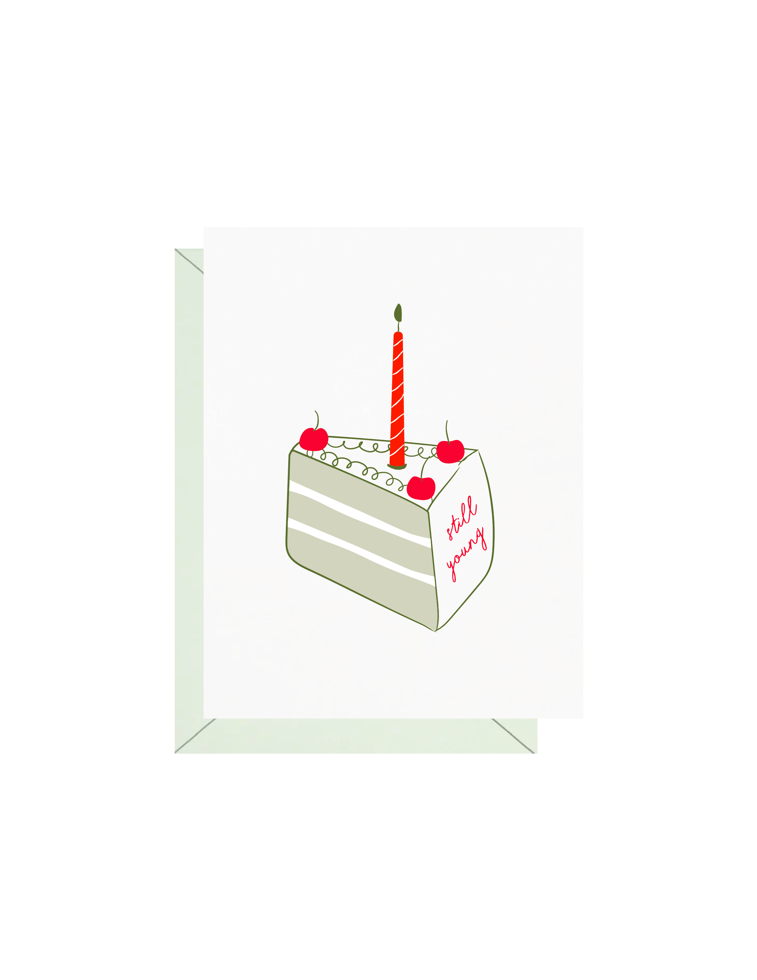 Still Young Cake Slice