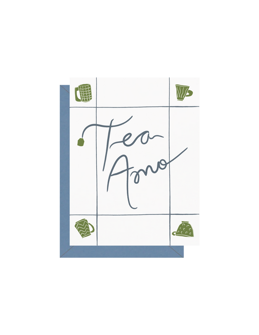 Tea Amo Greeting Card