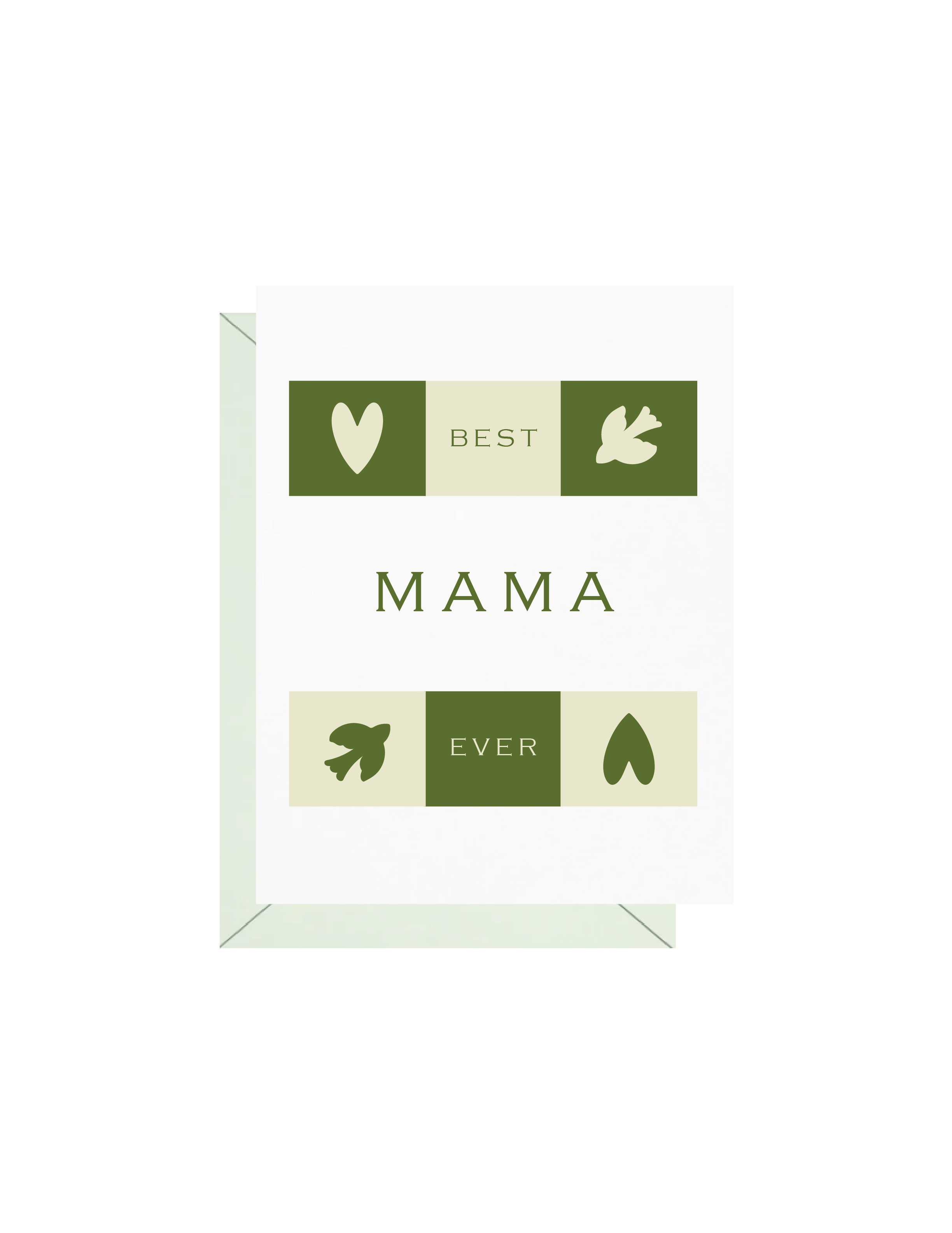 Best Mama Ever Greeting Card