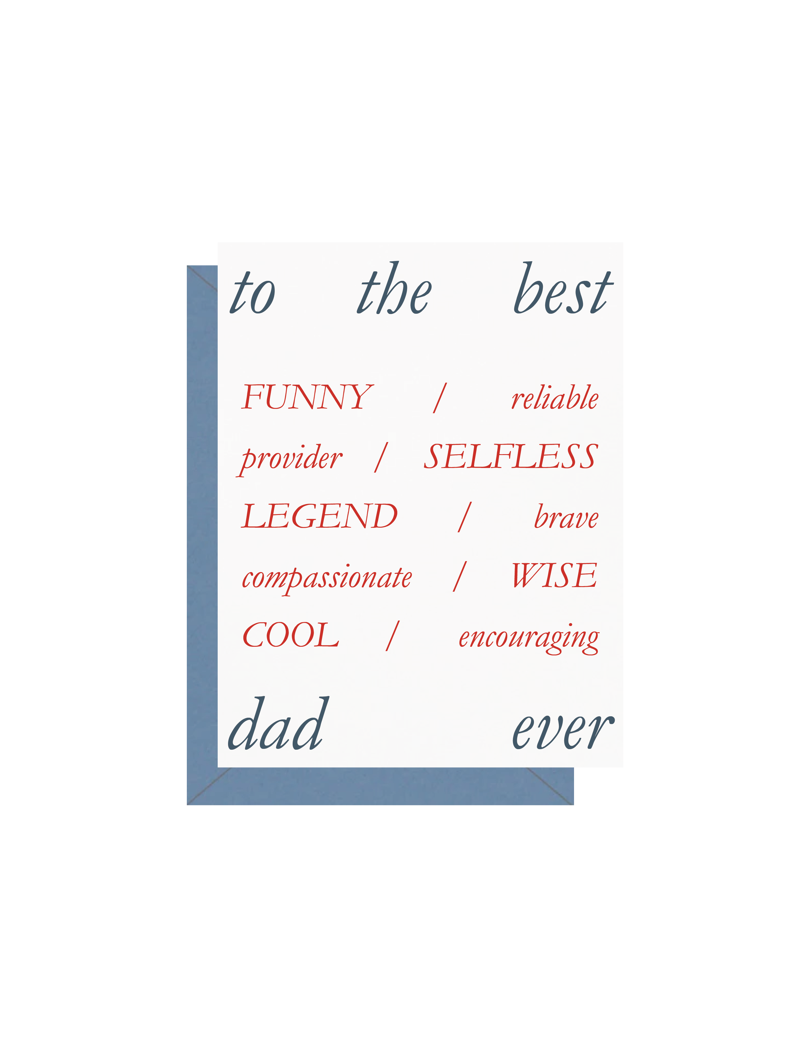 Best Dad Greeting Card
