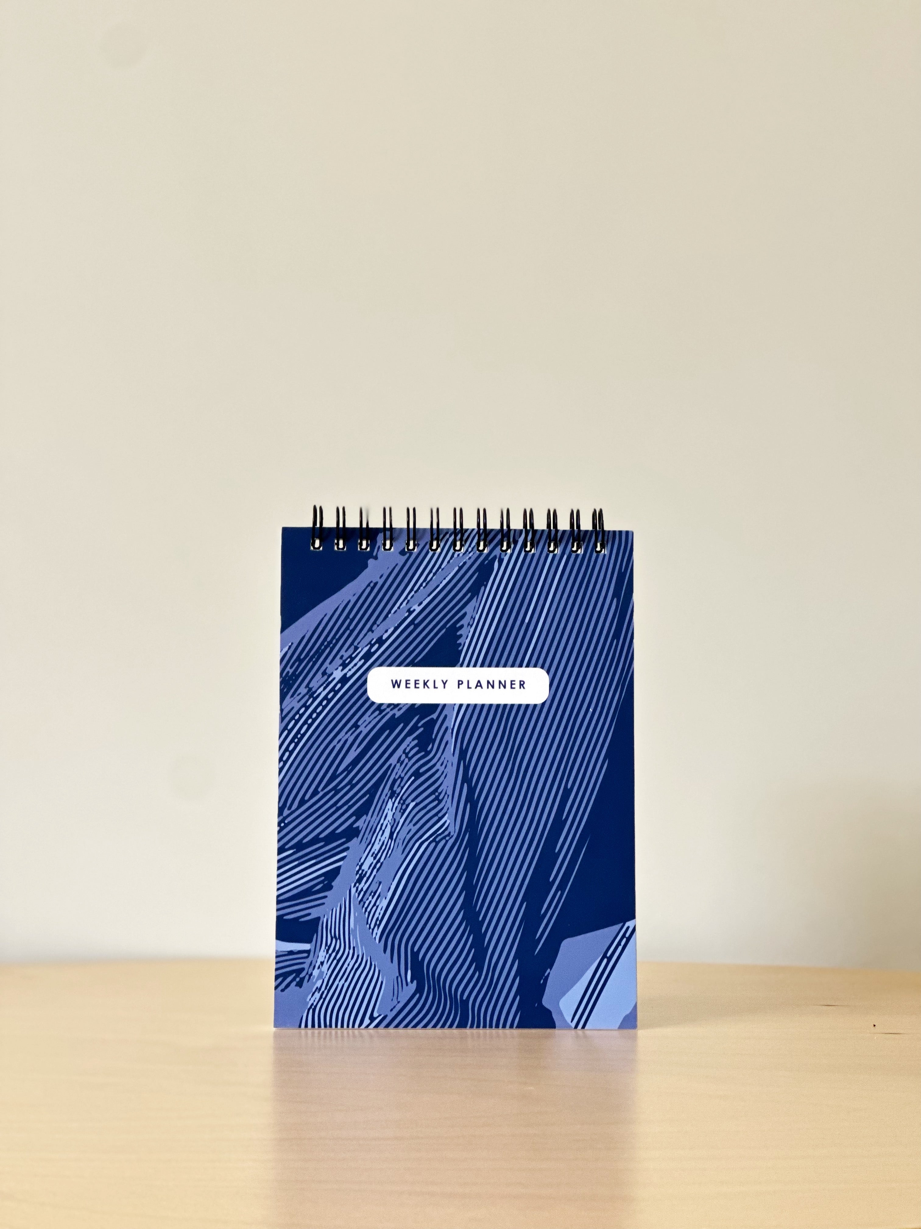 Undated Blue Weekly Planner