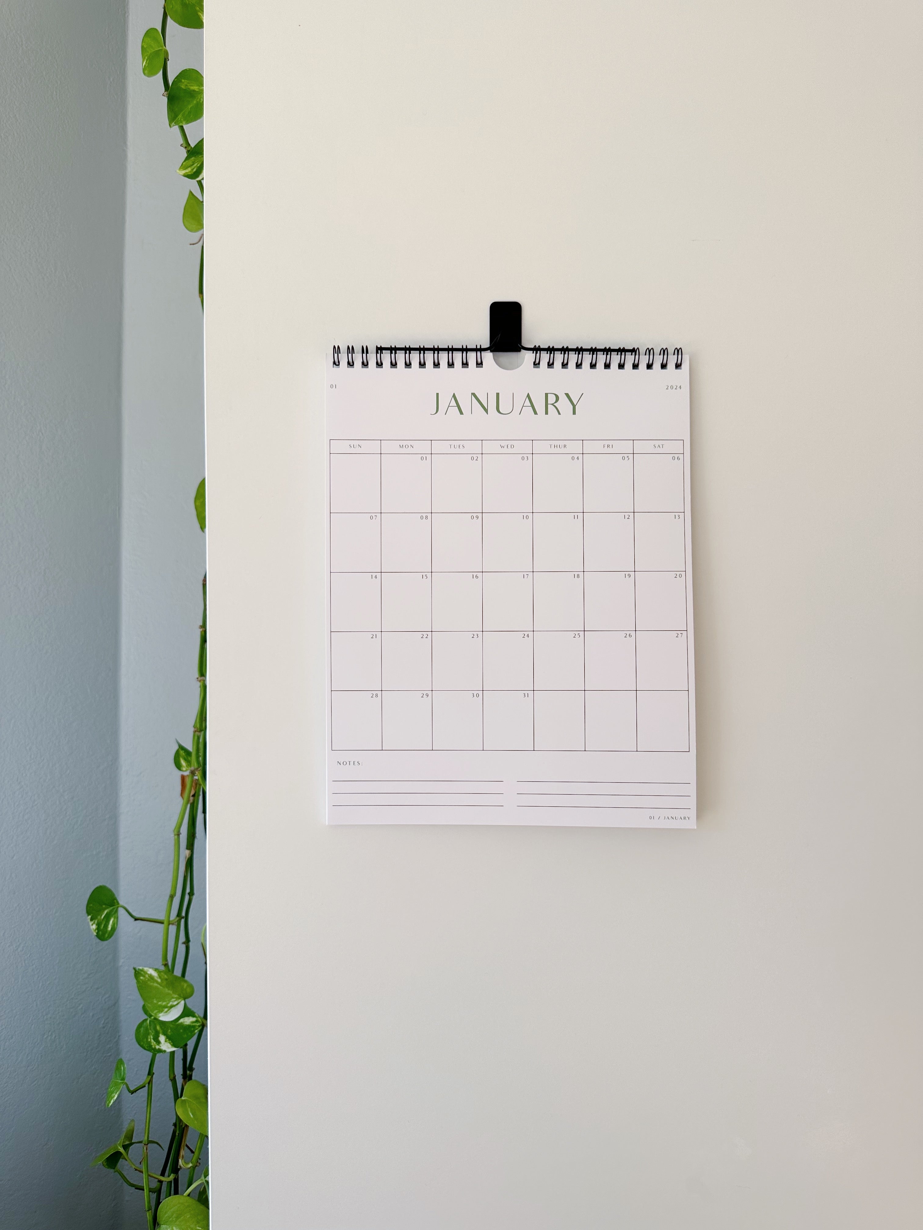 2026-2027 Wall Hanging Calendar