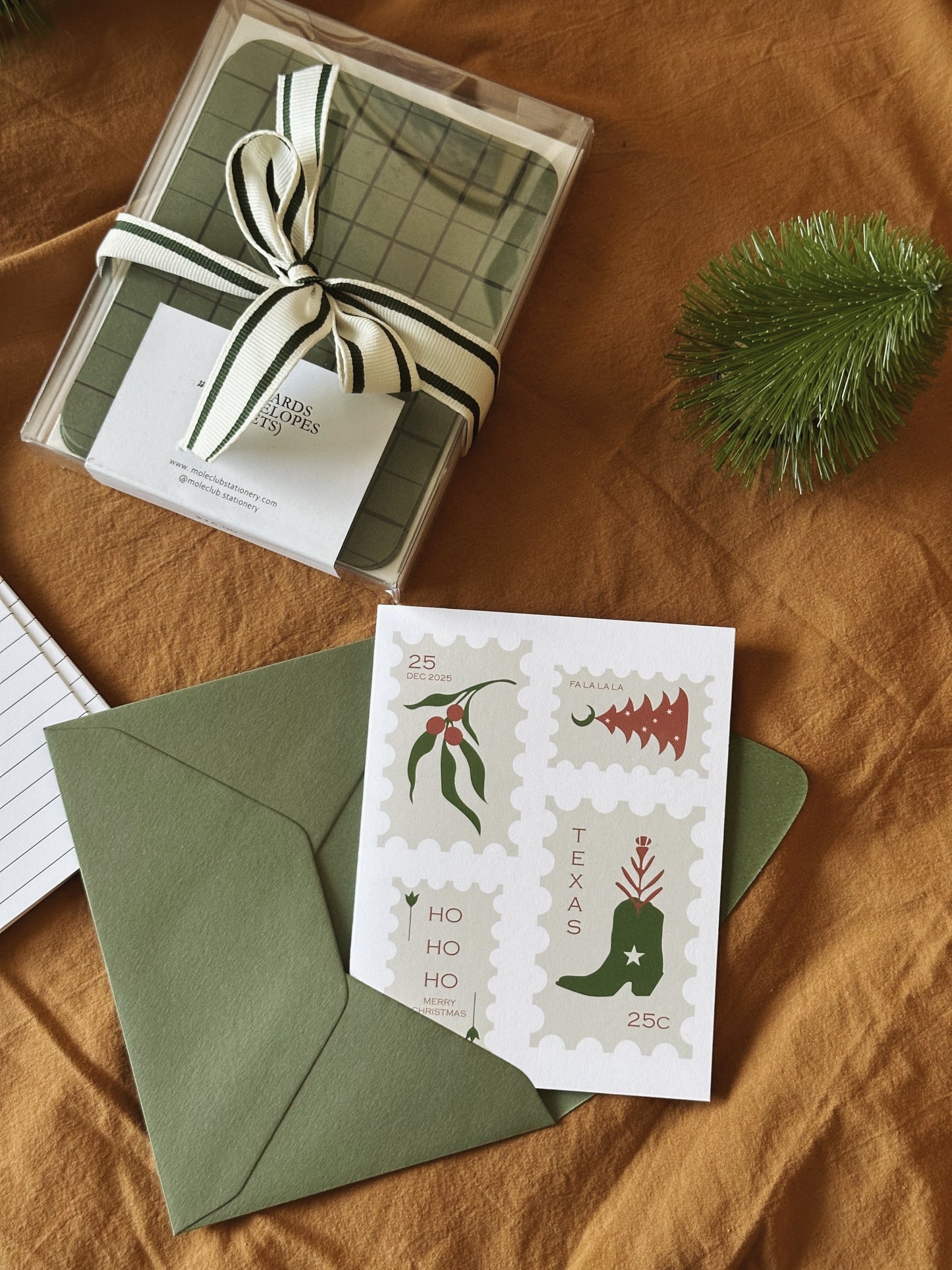 Post Stamp Christmas Card