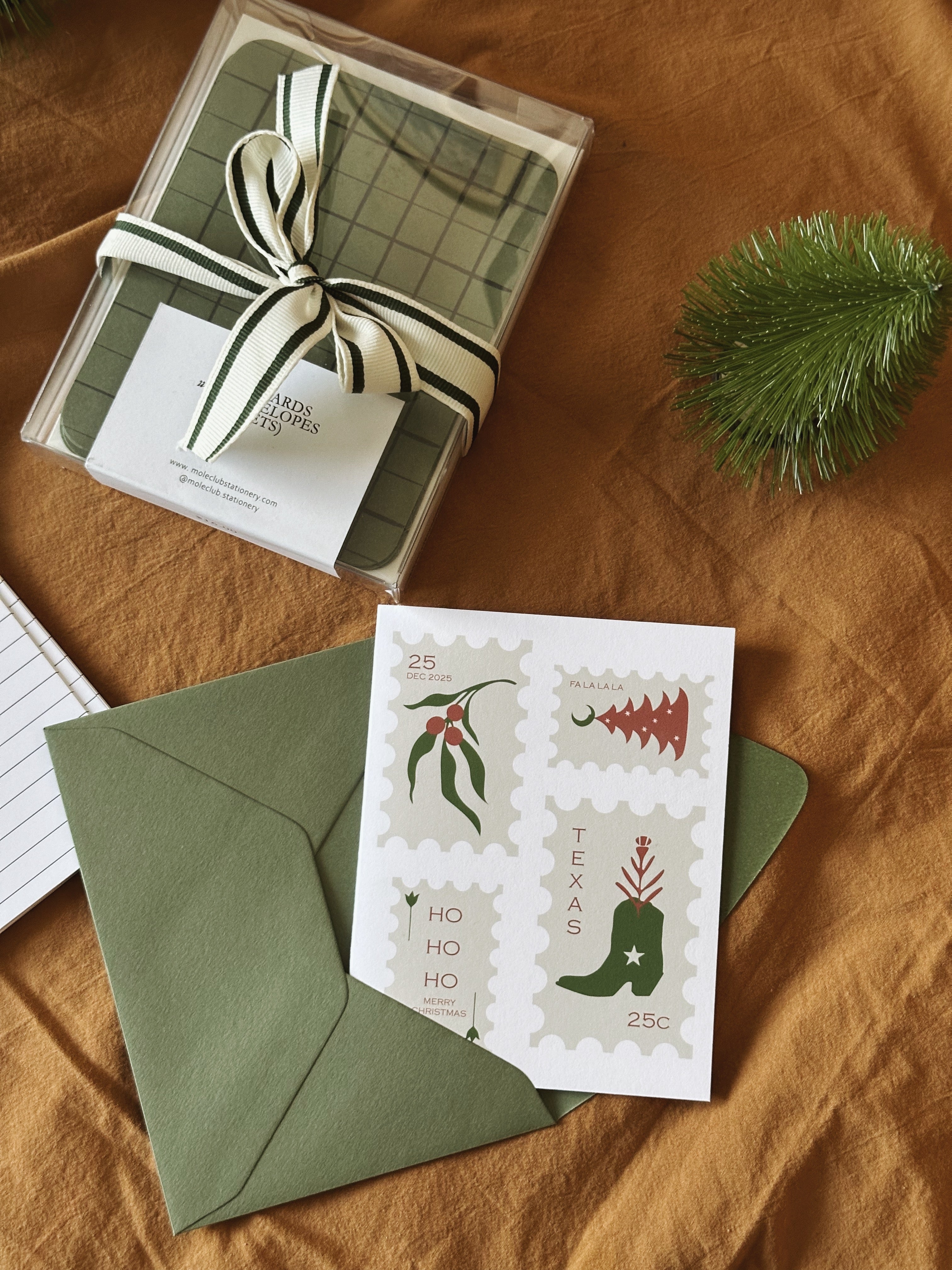 Post Stamp Christmas Card