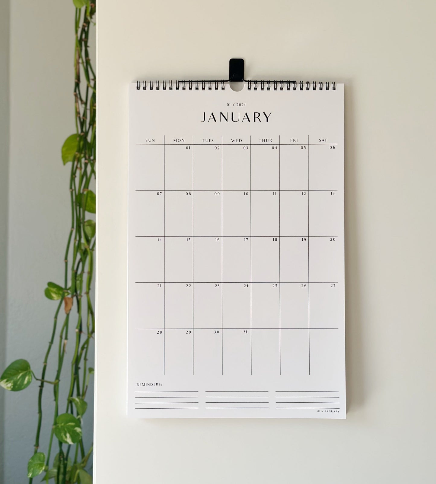 2024 - 2025 Large Hanging Calendar