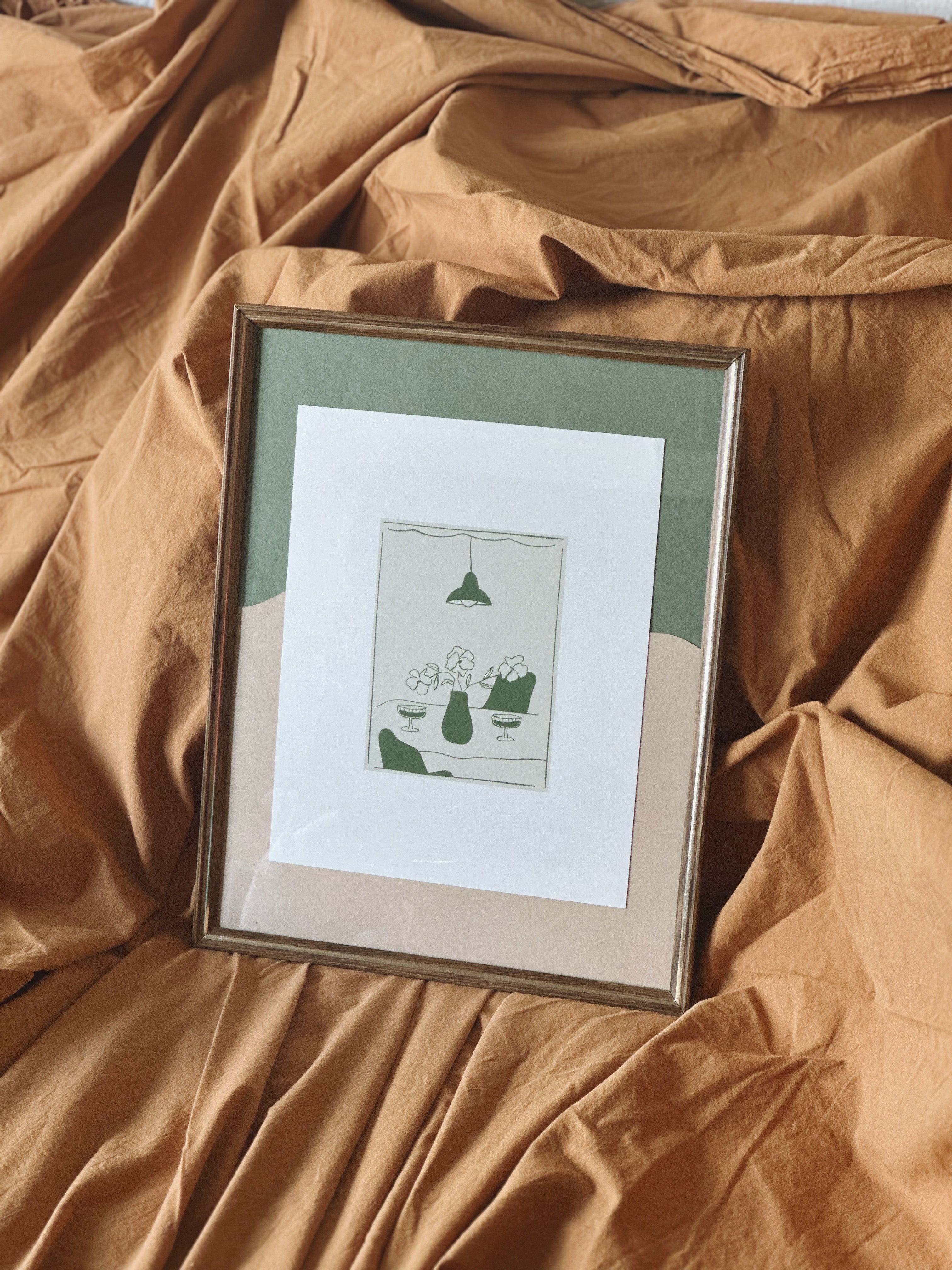 Dining Table Art Print