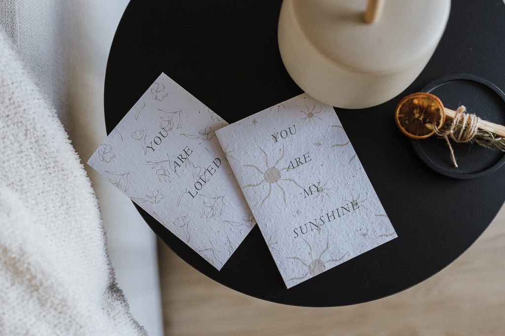 You Are My Sunshine Plantable Greeting Card