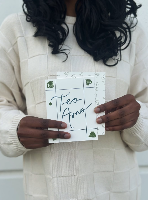 Tea Amo Greeting Card