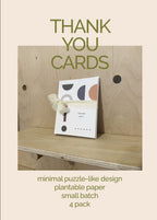 Geometric Thank You Cards