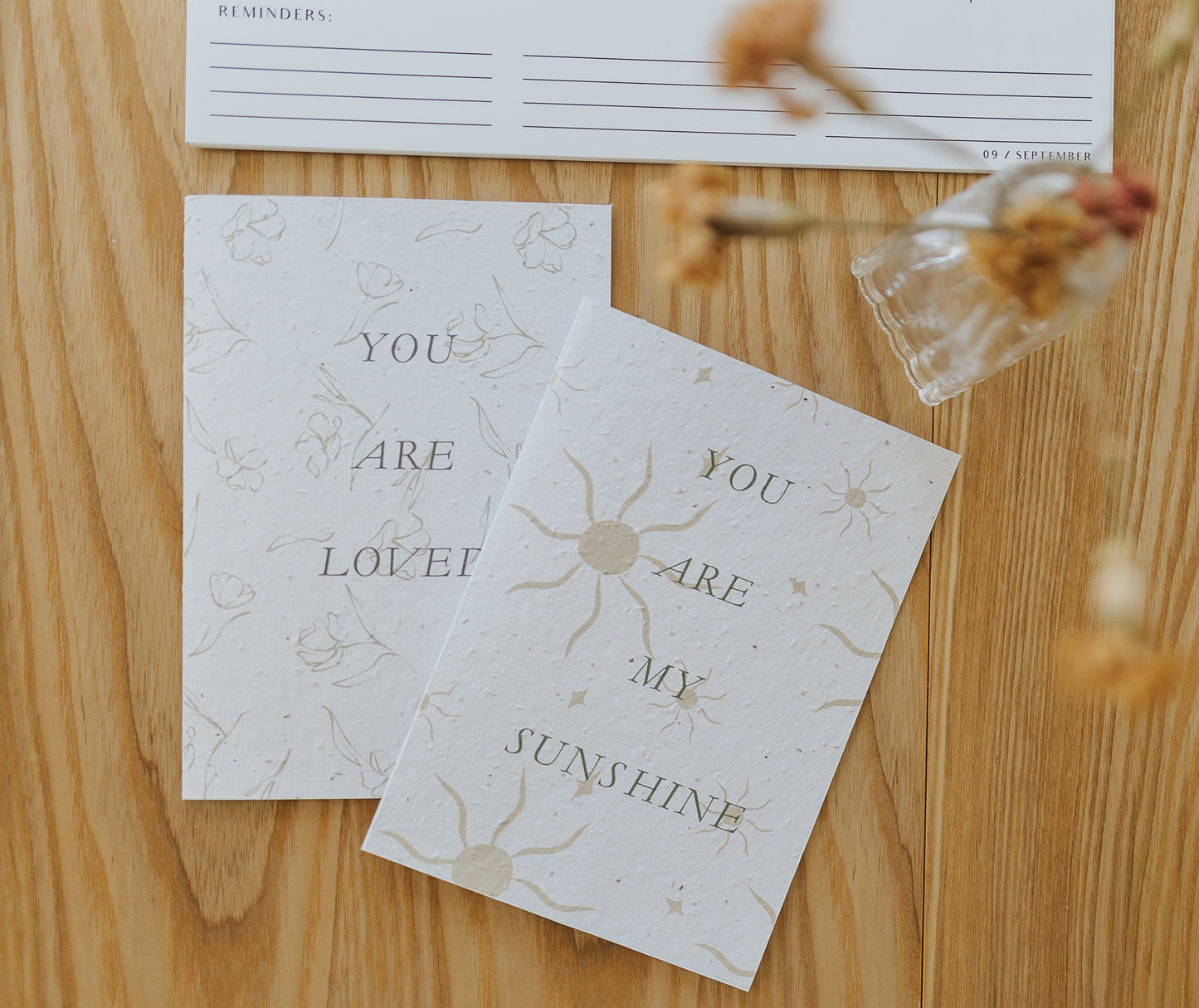 You Are My Sunshine Plantable Greeting Card