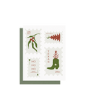Post Stamp Christmas Card